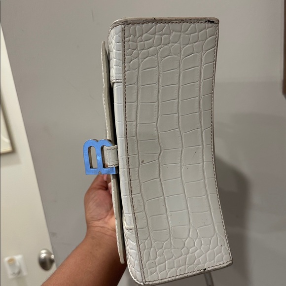 Balenciaga Hourglass Bag White - Picture 13 of 15